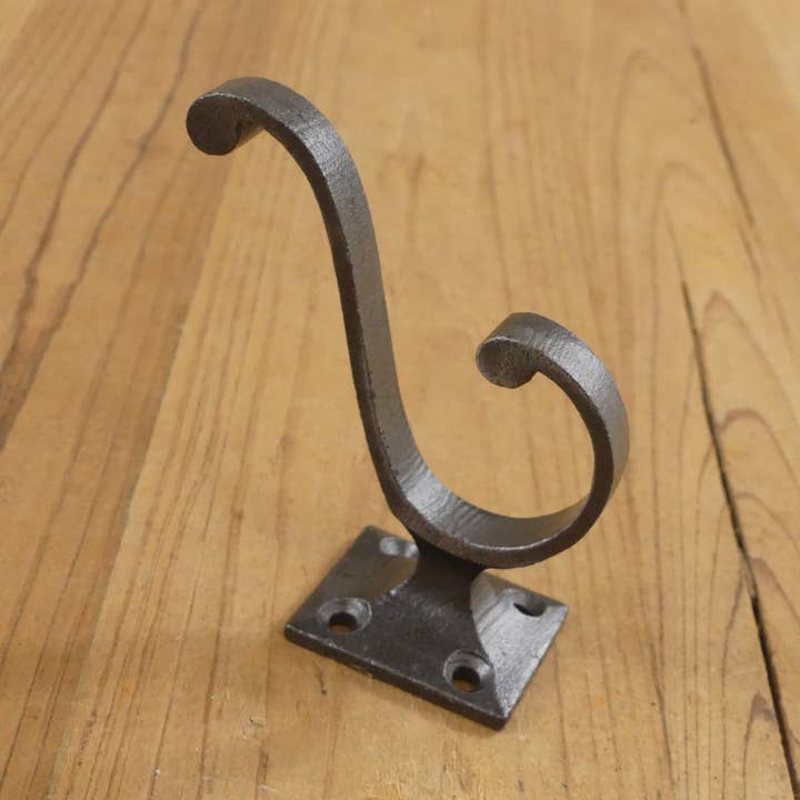 Iron Coat Hook, 3 1/2" for wholesale by Midwest Craft House