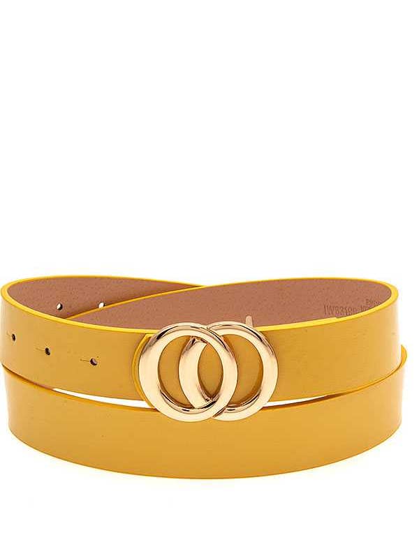 CEINTURE DE MODE EN FAUX CUIR VERNI 452 pour la vente par anbfashion