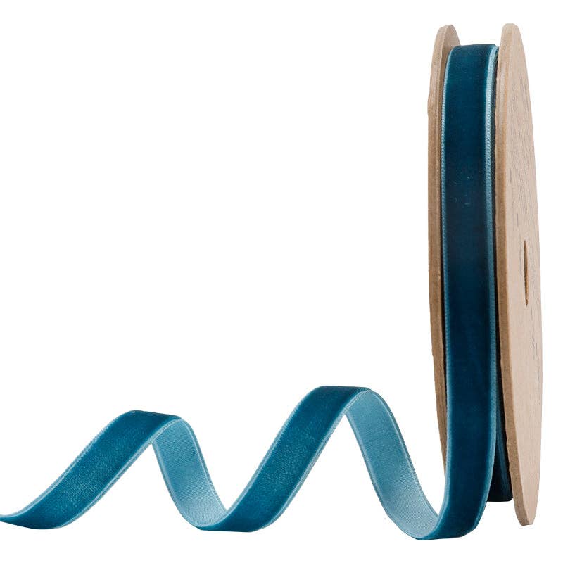 LA Ribbons Wholesale - Venta al por mayor Cintas - Envoltorio de regalos - 17 Colores | Cinta de Terciopelo de 3/8" | Rollo de 10 Yardas9