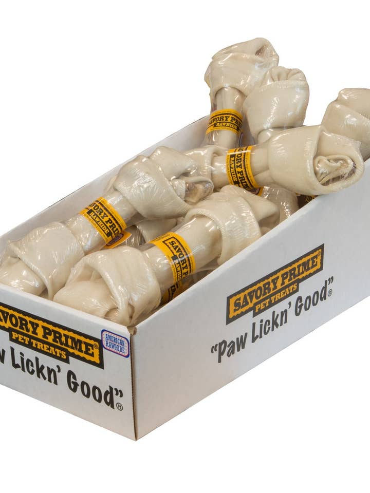 9/10" AMERICAN Knotted Bone Display 12/Pc for wholesale by Savory Prime