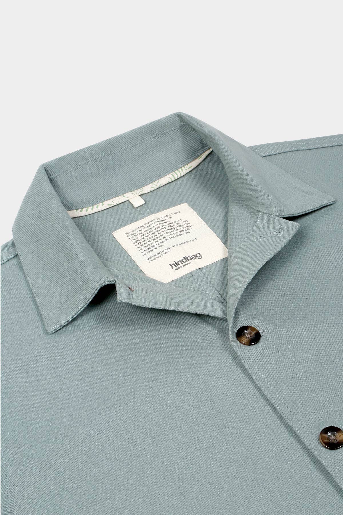 Hindbag - Wholesale Jacket - Men's - Marcel Sage Mixed Jacket4