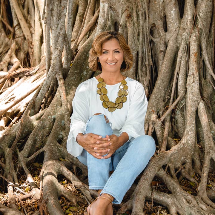 Organic Tagua Jewelry - Wholesale Kralen/parelketting - Amigas halsketting18