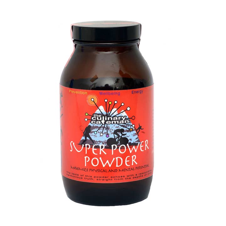 Super Power Powder, for physical, mental exersion for wholesale by Culinary Caveman