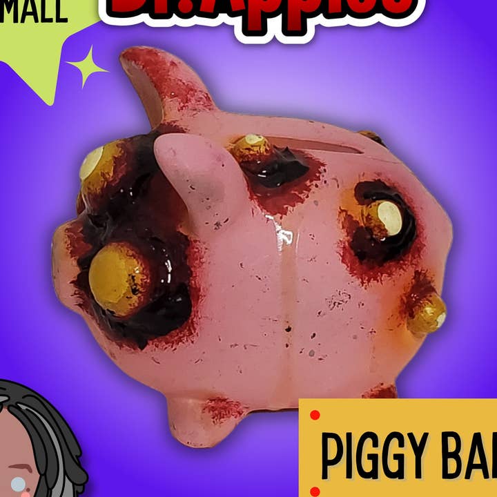 Pest Sparegris Piggybank Gave- Dr Æbler for engroshandel hos Dr. Apples, LLC