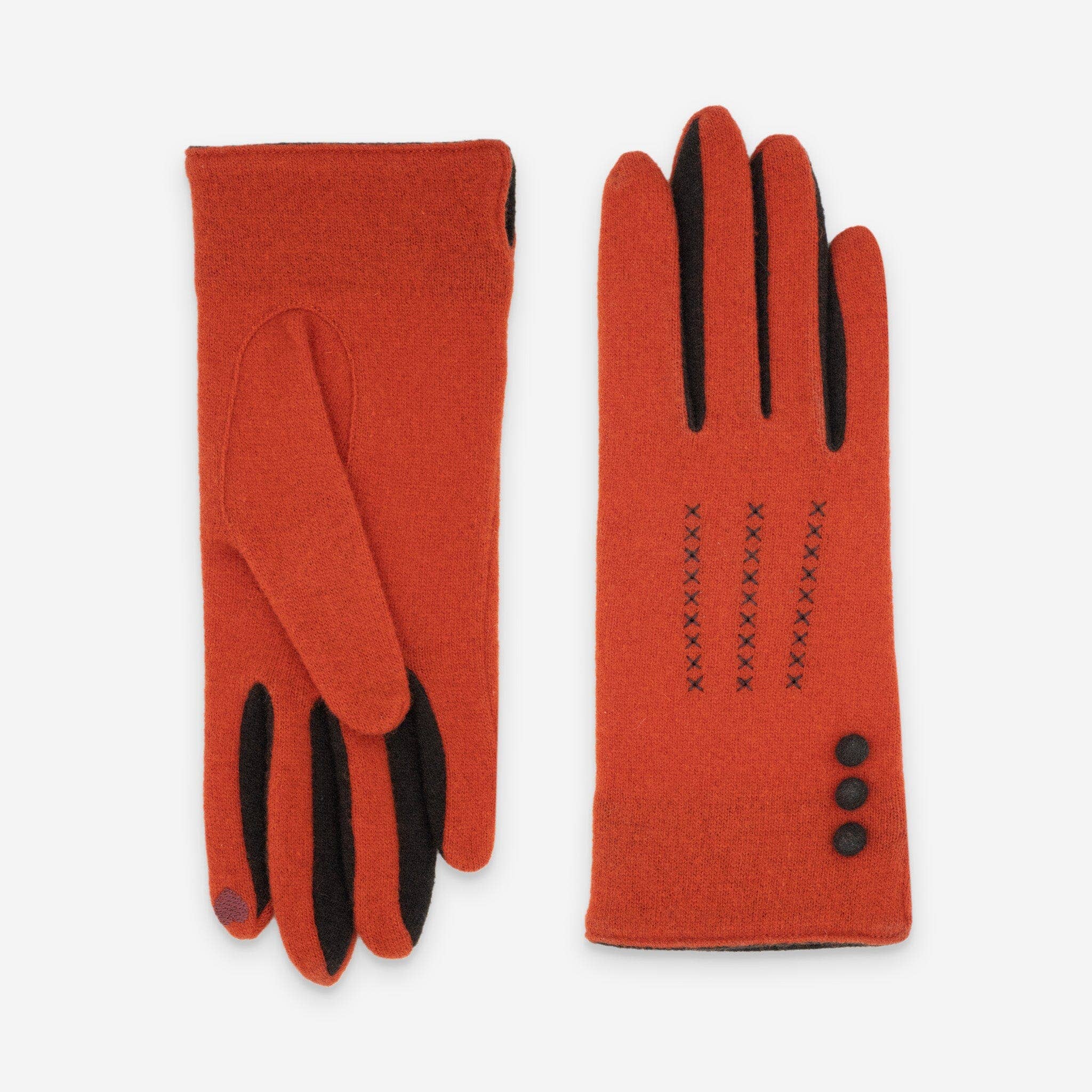 Glove Story - Wholesale Gloves - Women's - Gloves 80% Wool 20% Nylon – Touchscreen – 31161NF7