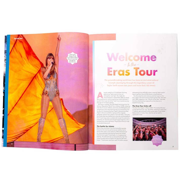 Simon & Schuster - Wholesale Coloring & Activity Book - Adult - Taylor Swift Coloring & Activity Book: Tour Edition by Editors of Thunder Bay Press6