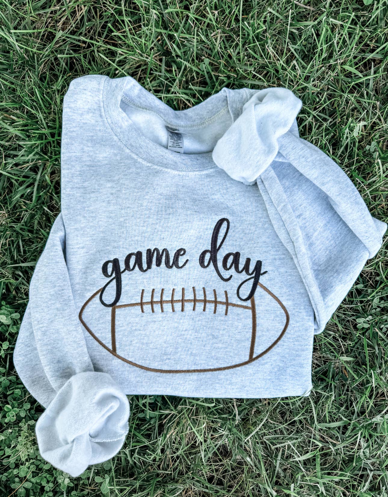 Top Notch - Vendita all'ingrosso Felpa - Donna - Girocollo ricamato Game Day0