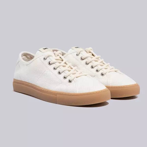 Ekologiska sneakers i hampa Unisex Naturlig och Bärnsten för wholesale av WAO