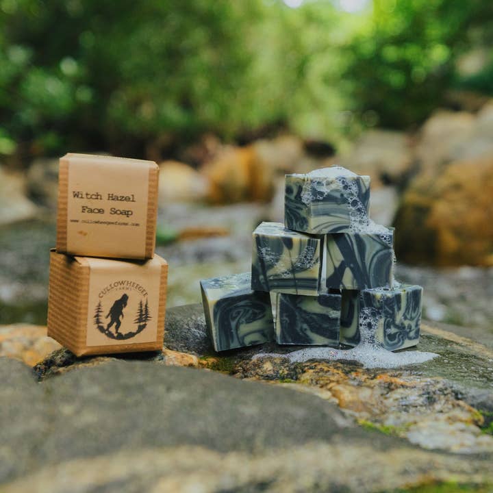 Troldnød Ansigtskubus - Naturlig Ansigtssæbe for engroshandel hos Cullowheegee Farms