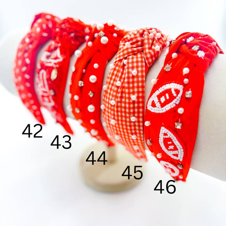 Bash - Wholesale Fashion Headband - Women's - Game Day, Football, Hair Accessories, Graduation Gift12