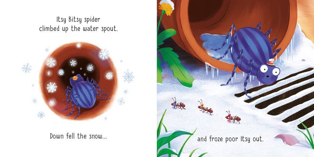 HarperCollins - Wholesale Baby & Toddler Book (0-2) - Itsy Bitsy Spider board book : Usborne1