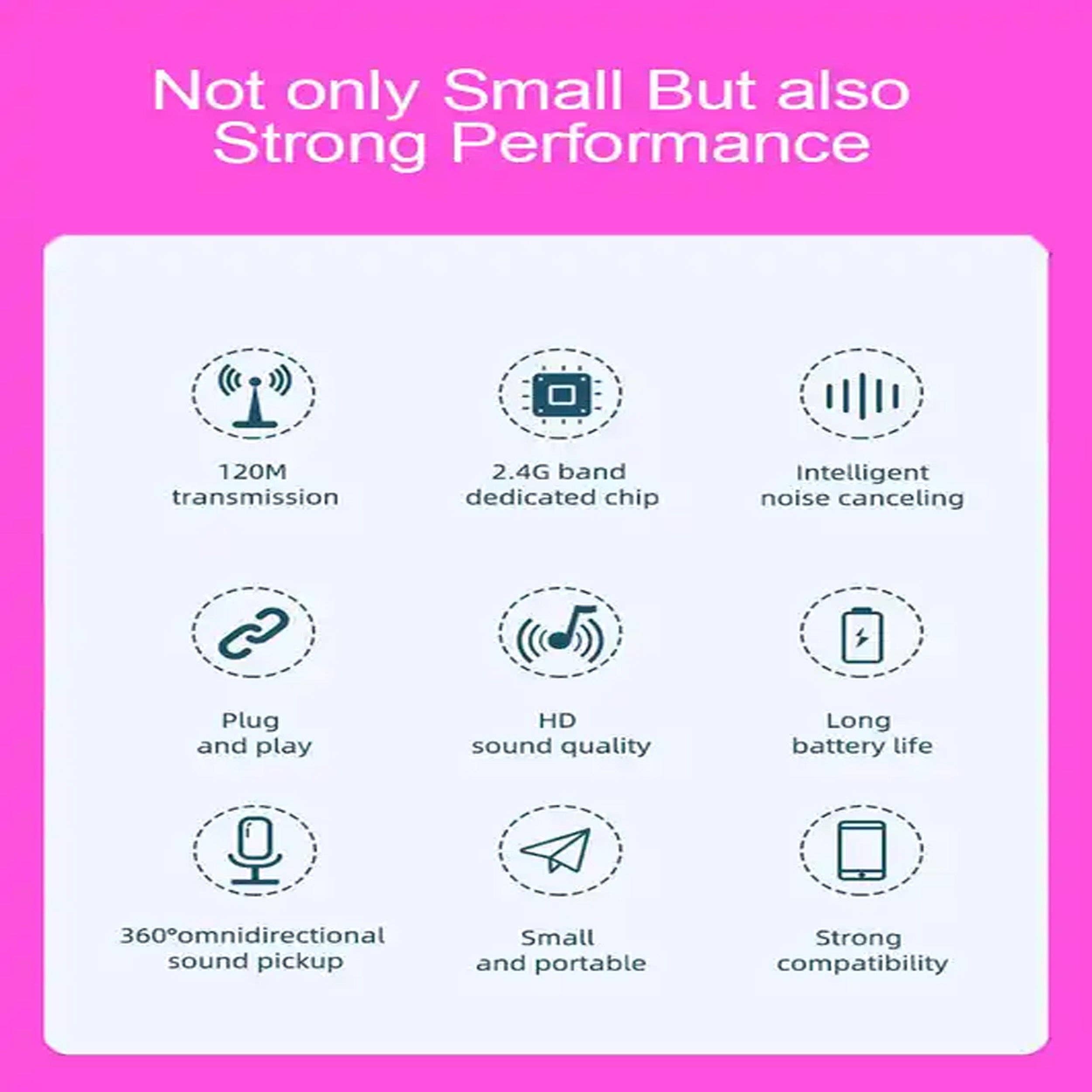 GulleeGadgets - Vente Écouteurs - Microphone et micro à revers pour enregistrement vidéo, sans fil, en vrac5