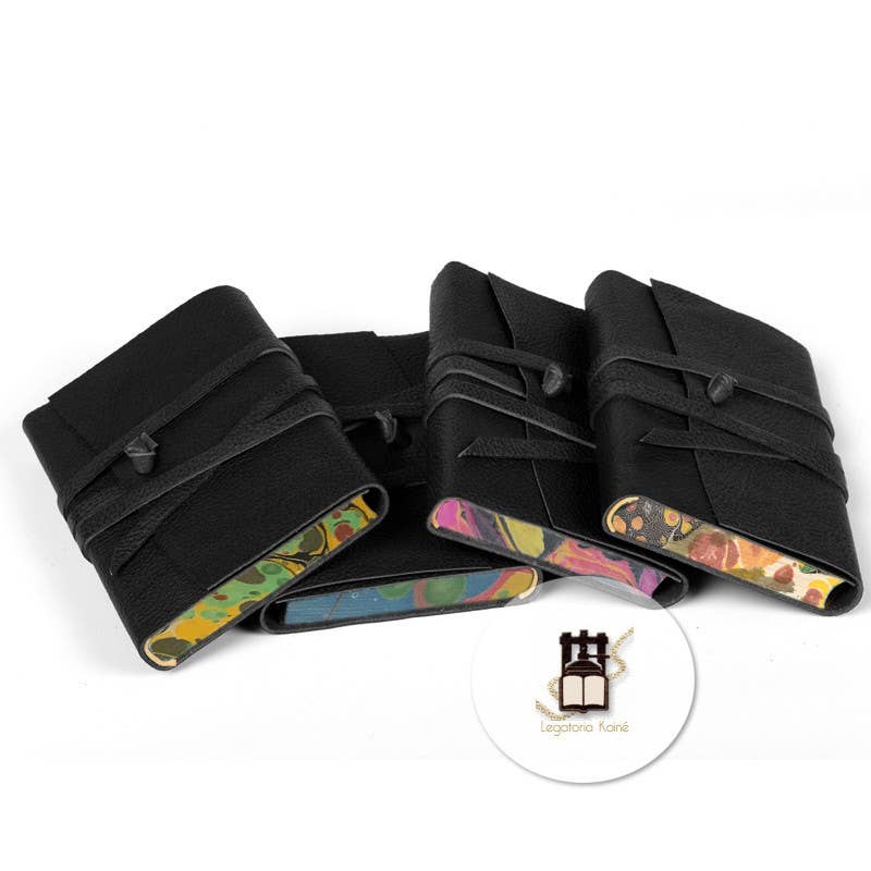 Legatoria Koiné - Vendita all'ingrosso Diari/agende - Diario in cuoio "Medioevalis" con bordi decorati1