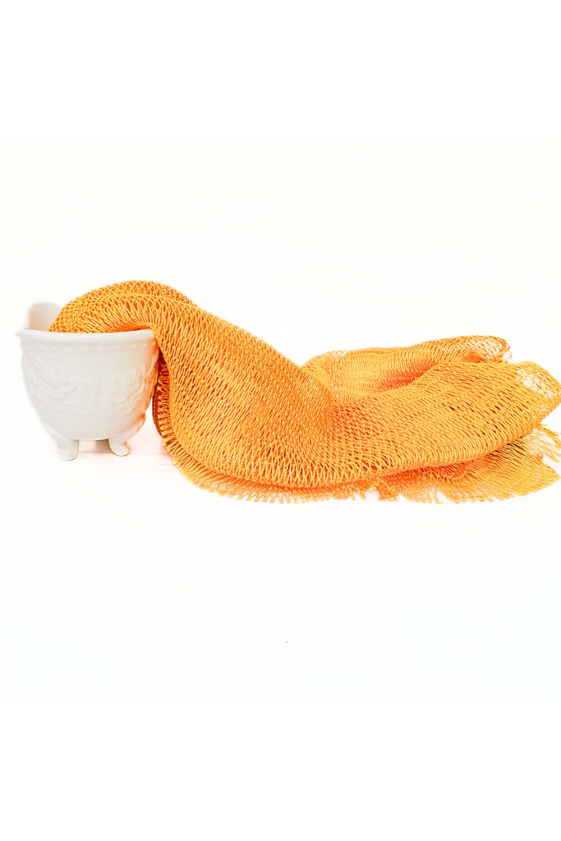 Herbs 'N Butters - Wholesale Bath Pouf/Sponge - African Exfoliating Net Bath Sponge 45"3