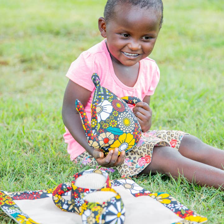 Grain of Rice Project - Wholesale Toy Set - Kids - Children's Fabric Tea Play Set