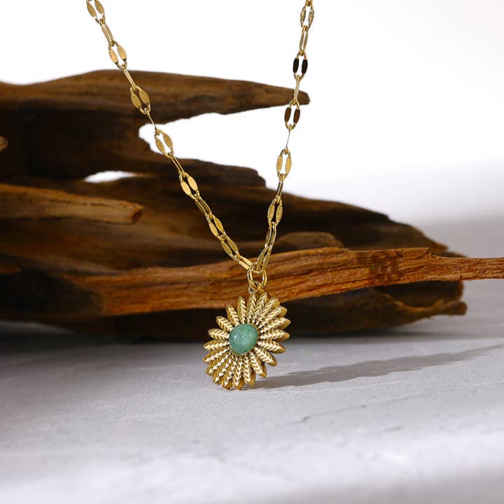 Flower Pendant Necklace for wholesale by Misgraceful