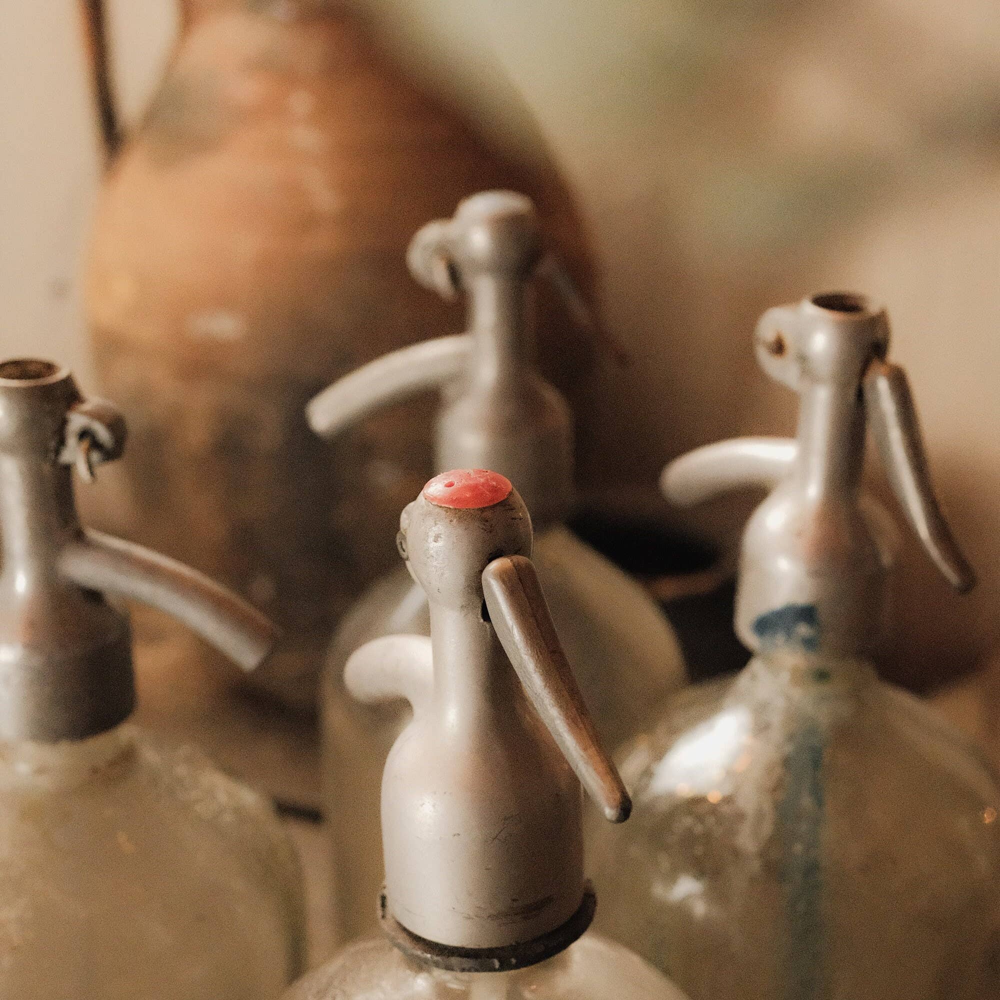 Golden Oldies Antiques - Wholesale Decorative Jar - Vintage Glass Seltzer Bottle1