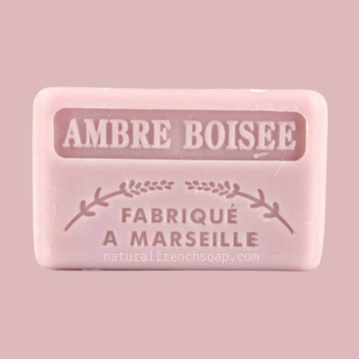 125g Woody Amber Wholesale French Soap for wholesale by French Soap Wholesale
