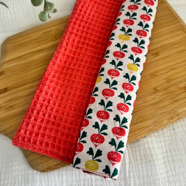 Les Fils à Lalie - Wholesale Dishcloth - Washable paper towel set of 5 sheets in random colors 2