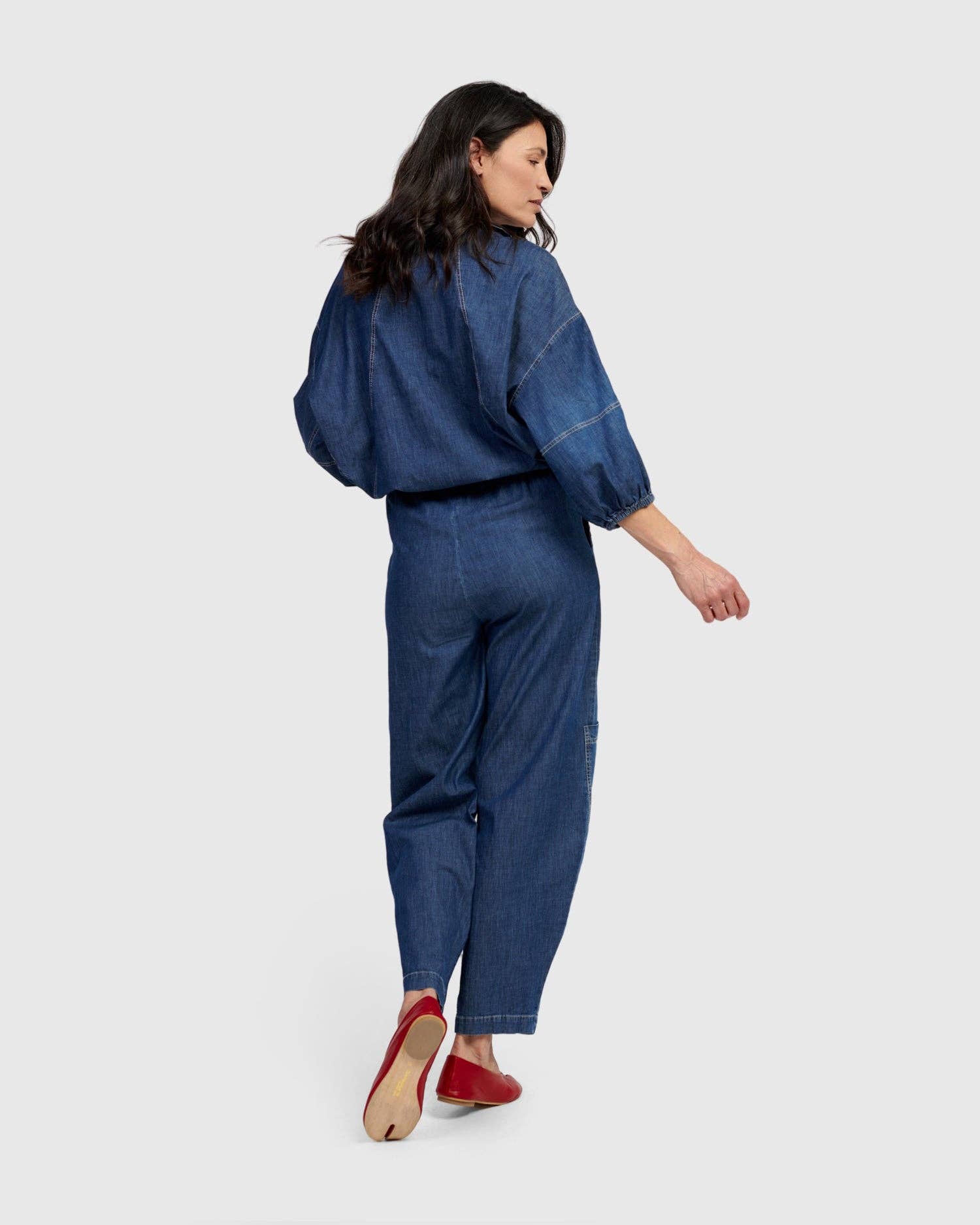 Papaya Relaxed Pants, Denim for wholesale on Faire4