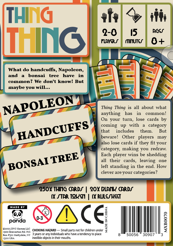 QMDirect - Wholesale Card Game - Thing Thing1