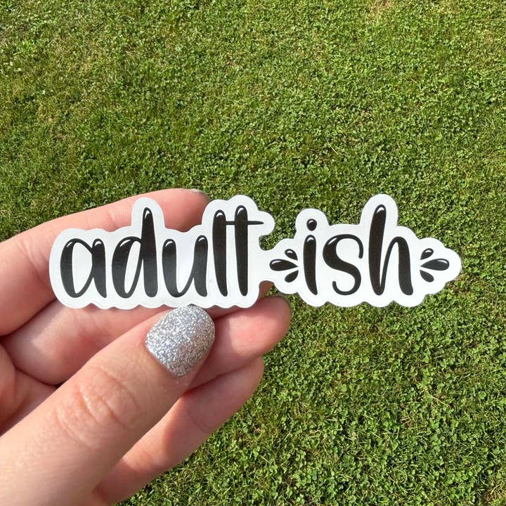 Adesivo Adult-Ish | Adesivo per Auto per la vendita all'ingrosso da parte di MVM Graphics