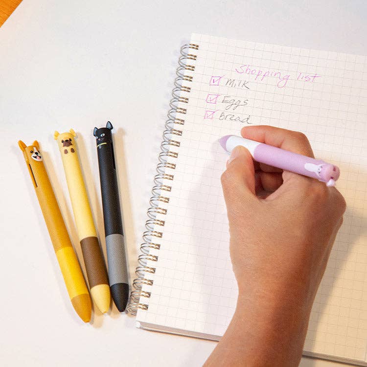 Kikkerland Design Inc - Wholesale Pen - Dog and Cat Multicolor Pens2