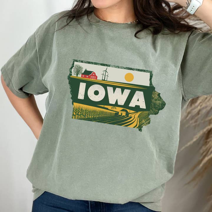 Camisa vintage de Iowa State para venta al por mayor de EnjoyMyDesign