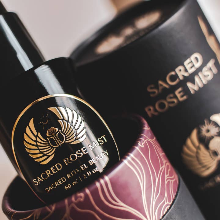 SACRED ROSE MIST Organic Toner Hydrosol for wholesale by Sacred Rituel