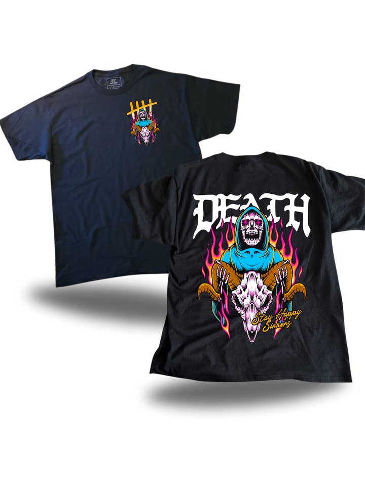 Happy H0use Apparel – wholesale Screen printed t-shirt – unisex – Death Tee