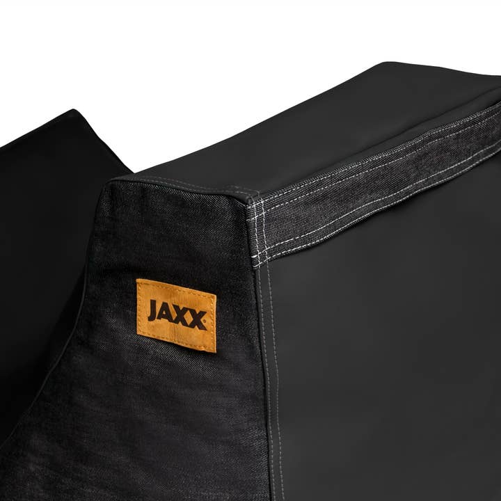 LuvU - Wholesale Chair - Jaxx Pixel Gamer Bean Bag Chair, Premium Vinyl / Dark Denim83