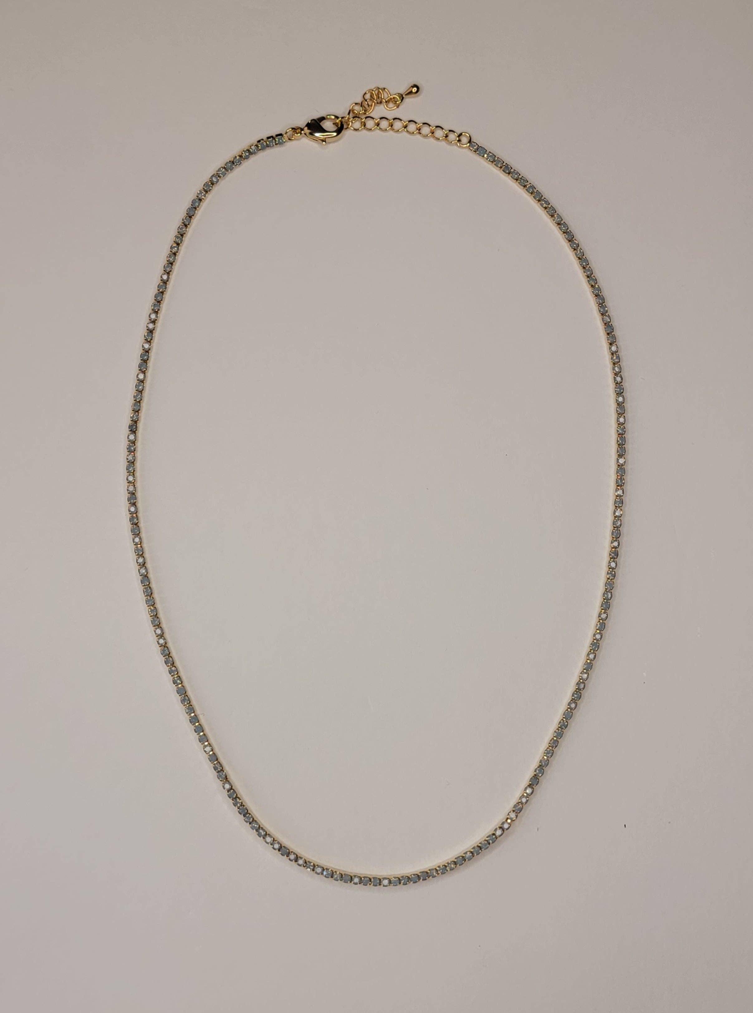 BETTYOH INC - Wholesale Schakelketting - Halsketting met opaal strass3