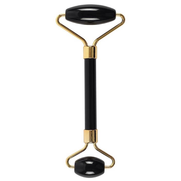 Ancient Wisdom - Vente Rouleau beauté/visage - Rouleau de visage en pierres précieuses - Obsidienne noire