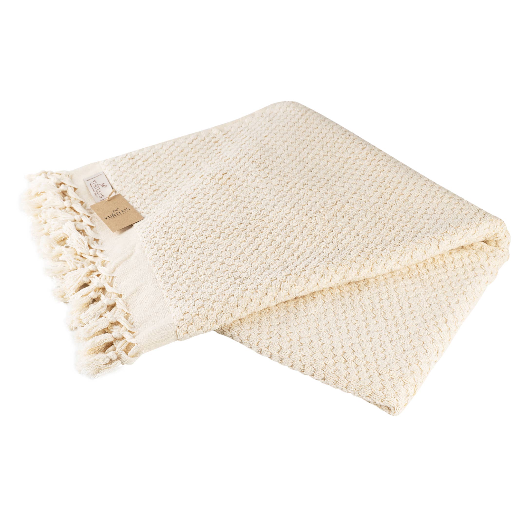 YURTLUS - Wholesale Bath Towel - Pompom Bubble Turkish Cotton Towel for Bath Beach Boutique10