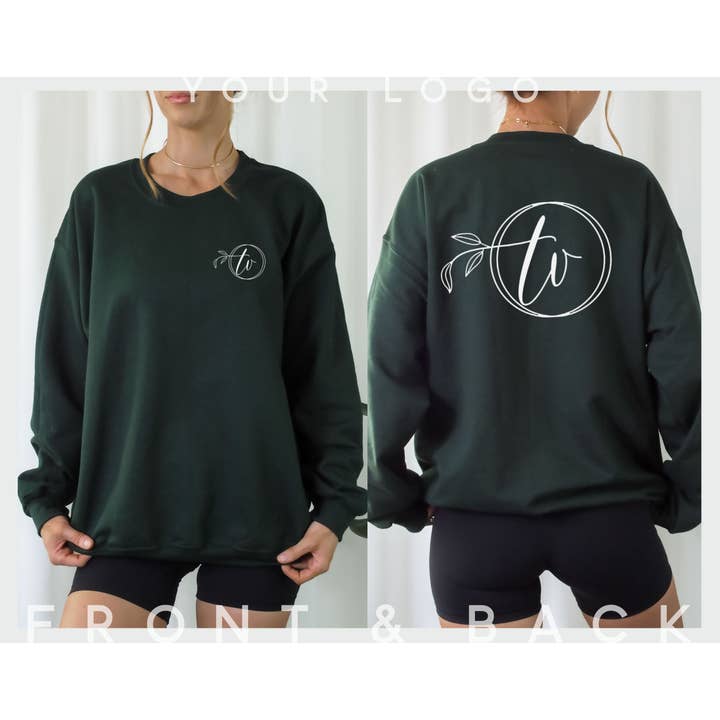 Typically Vulgar - Wholesale Graphic Sweatshirt - Women's - Your ›› LOGO ‹‹ Two-Sided Sweatshirt // Custom Front & Back