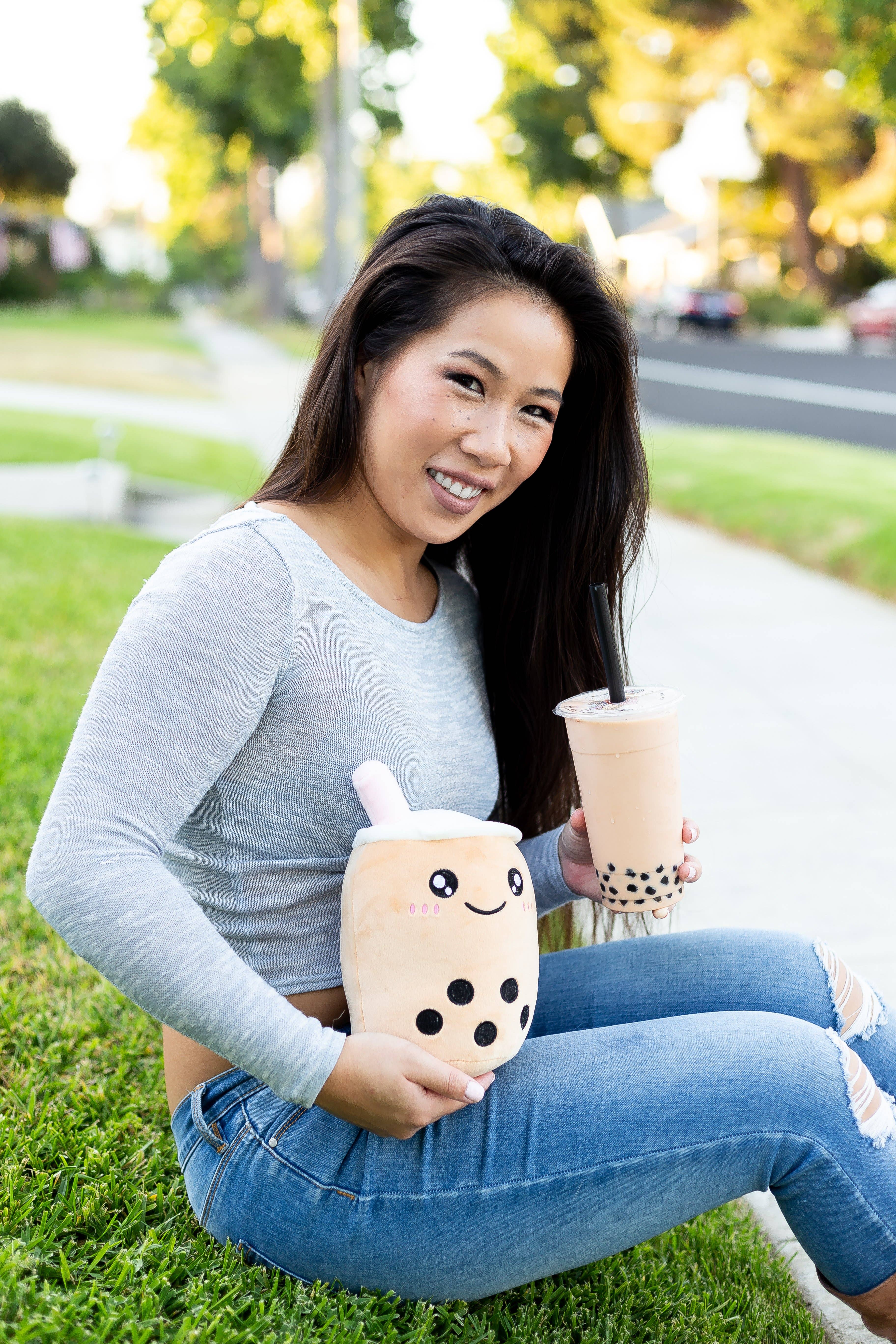 Boba Origin - Wholesale Stuffed/Plush Toy - Kids & Baby - The Original Happy and Mad Reversible / Secret Pouch Boba Plushie7