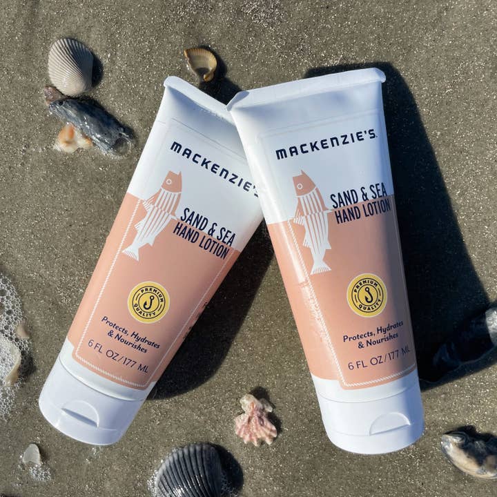 MacKenzie's Fisherman - Wholesale Hand Cream/Lotion - Sand & Sea Hand Lotion- 6 fl oz (12 qty)