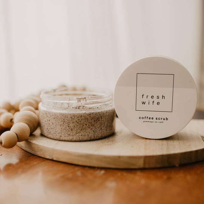 The Fresh Wife Soap Company - Wholesale Body Scrub/Exfoliant - Coffee Scrub