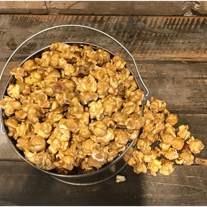 Oliver Pecan Co. - Wholesale Popcorn - Caramel Pecan Popcorn - 4 oz Roadies