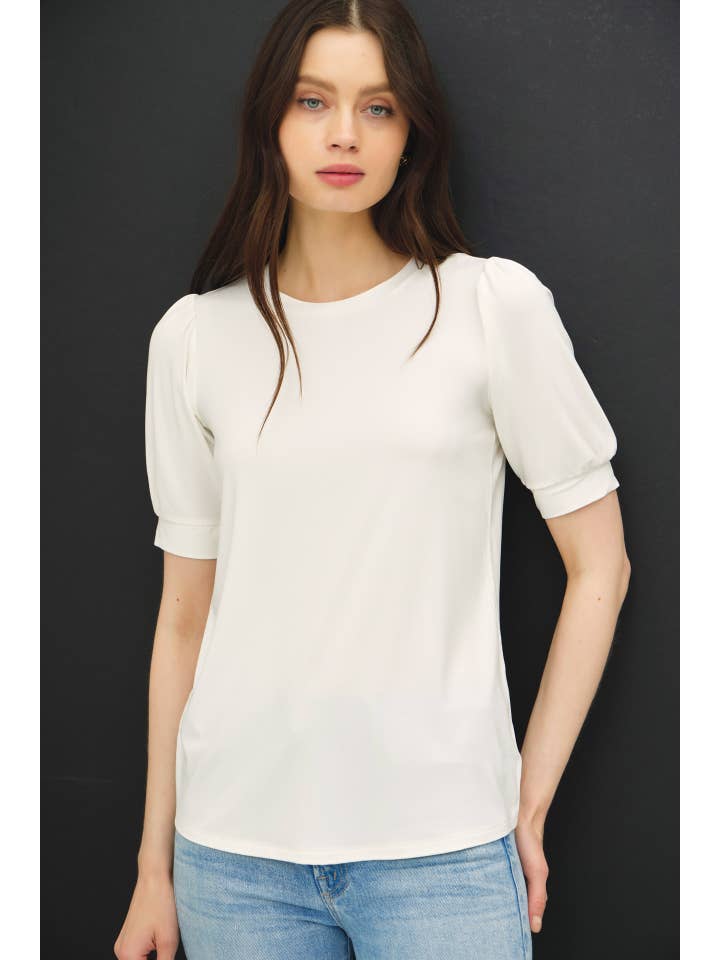 Be Cool - Wholesale Knit Top - Women's - BAMBOO/MODAL ULTRA SOFT VOLUME SLEEVE BASIC TOP 7