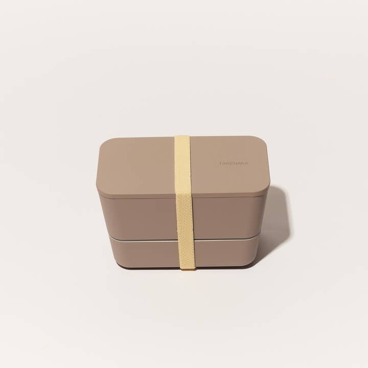 TAKENAKA Bento Box - Wholesale Lunch Bag/Box - TAKENAKA BENTO Flat Dual Box24