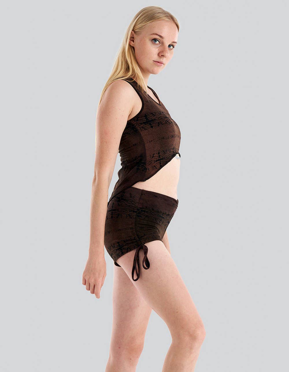 Kathmandu Imports - Wholesale Shorts - Women's - Tie-Dye Booty Shorts (TH-1480)1