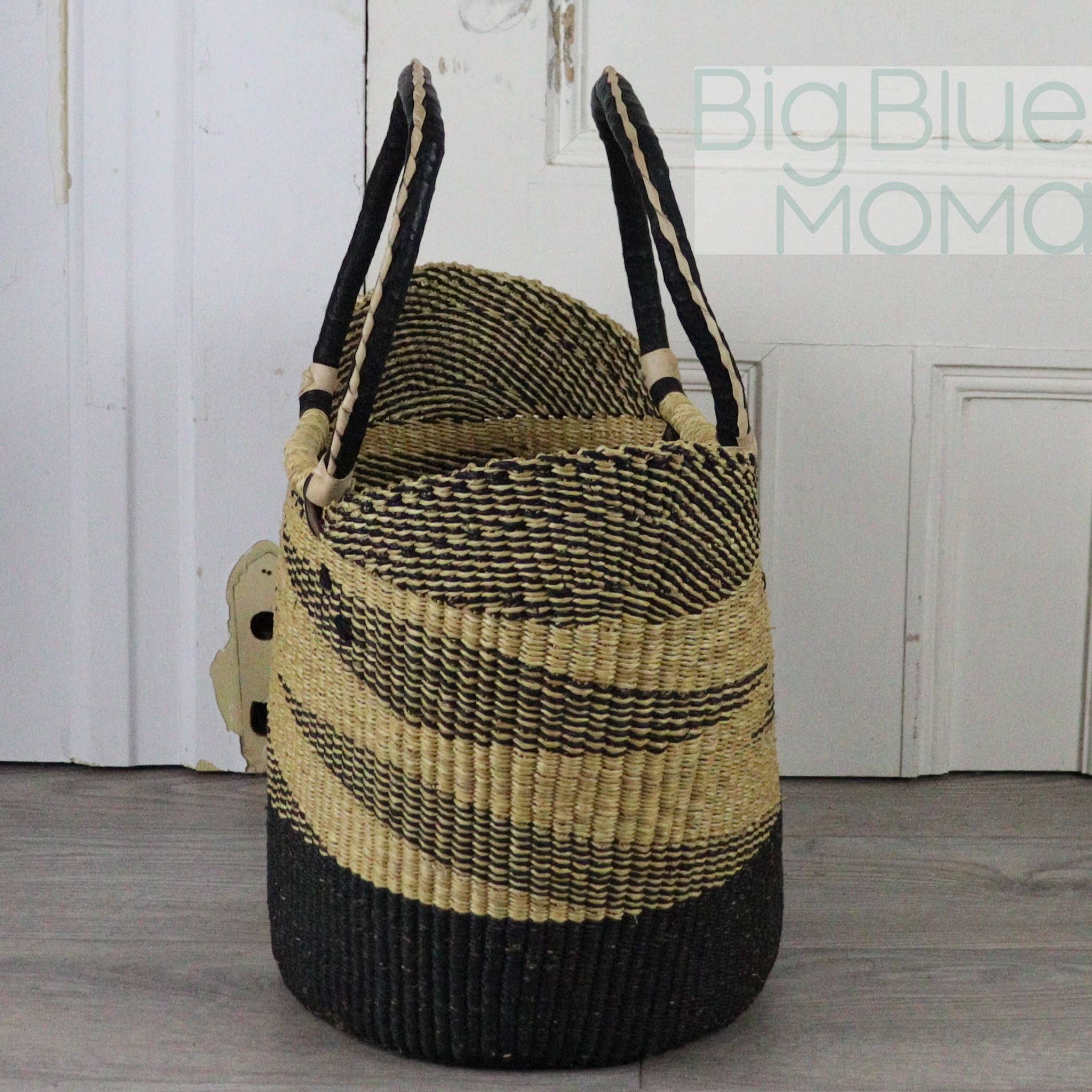Big Blue Moma - Wholesale Beach Bag - U Shopper Large - Natural Palette15