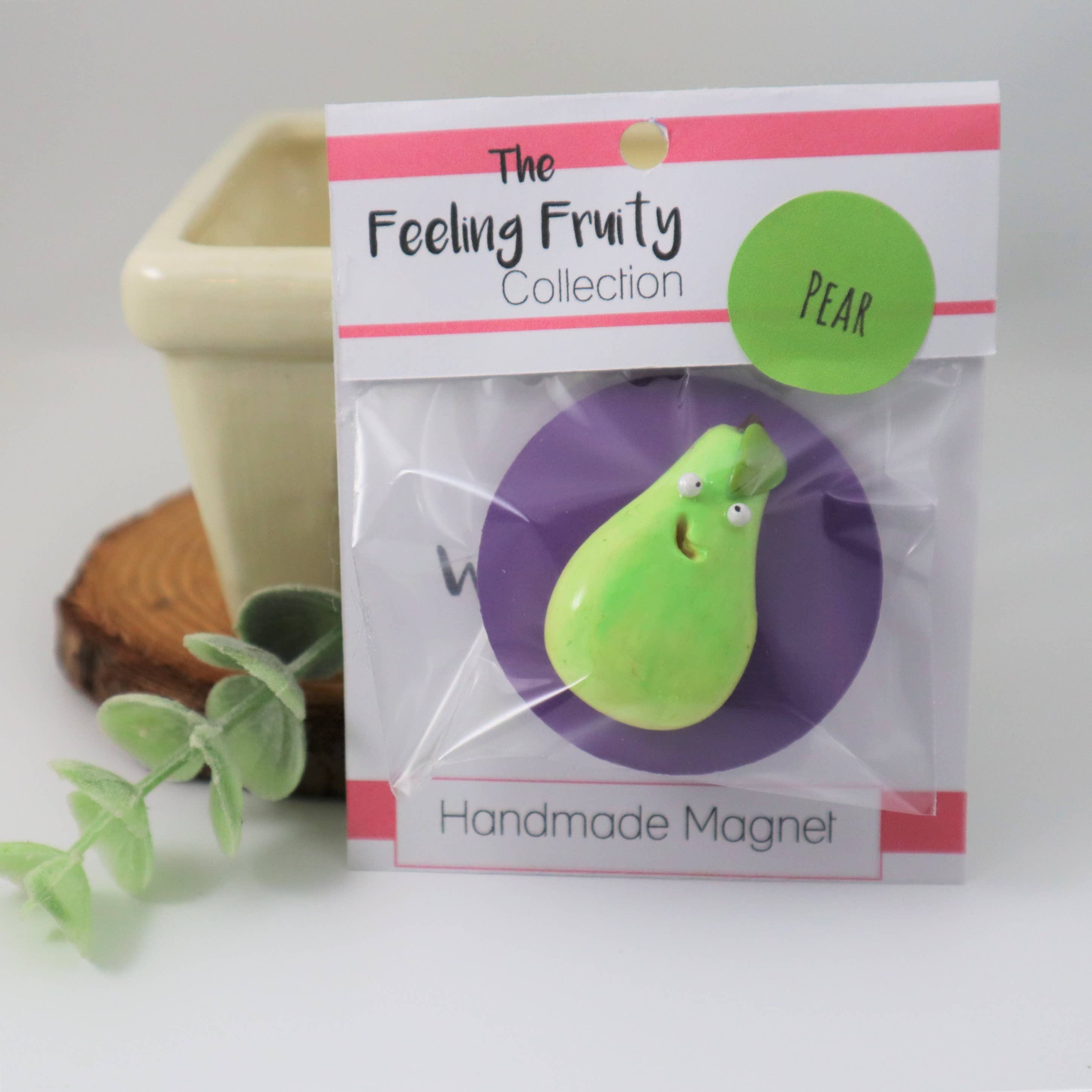 Way Outside Studios - Vente Aimants - Aimant poire1