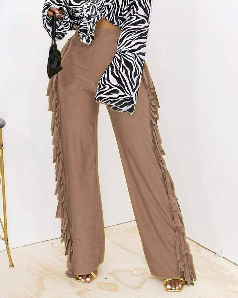 Queen Fashion - Wholesale Broek - Dames - veelzijdige nette broek, broek met franjespanelen16