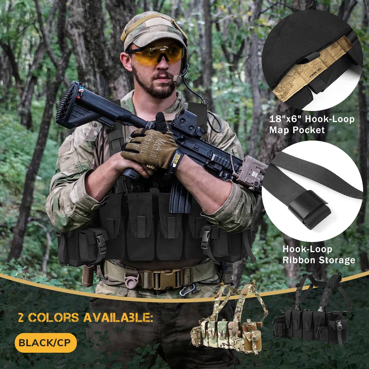 Antarctica Outdoors - Wholesale Belt Bag - Unisex - Votagoo Tactical Chest Rig Magazine Pouches4