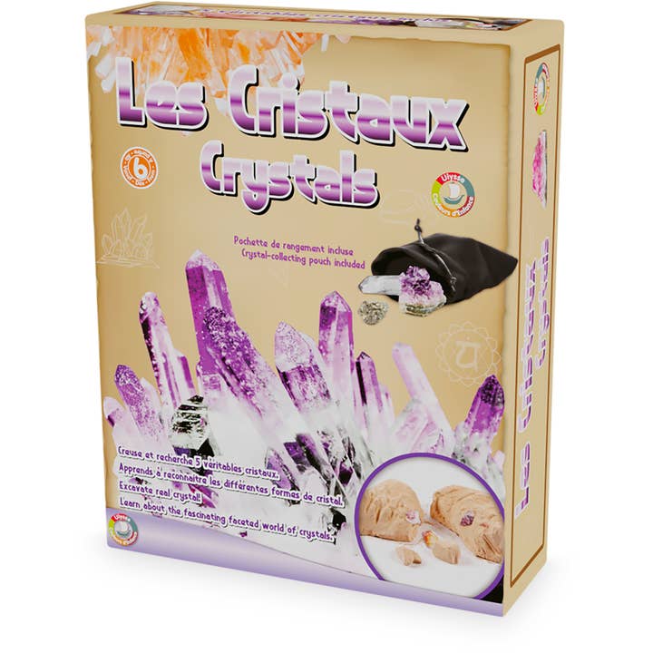 Geologie-Set: Die Kristalle für den Großhandel von Ulysse Couleurs d'Enfance