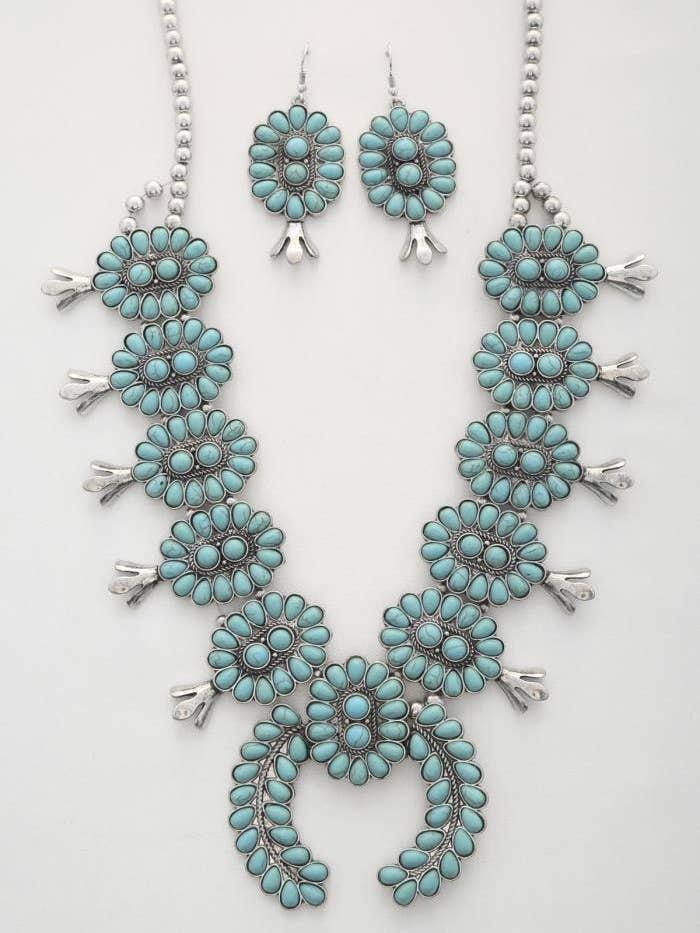 STYLISH SCORPIO DESIGN NECKLACE AND EARRING SET SS-2005 for wholesale by anbfashion