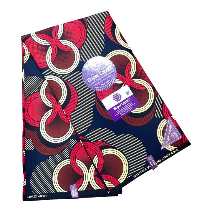 Afrikanskt tryckt tyg - 6 yards - Polycotton för wholesale av City Fabrics