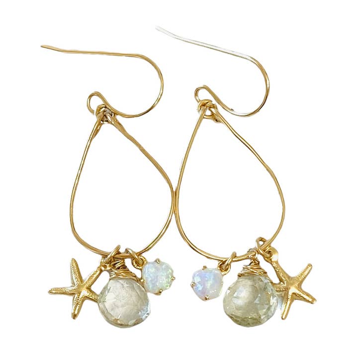 Waimea-Opal-Ohrringe für den Großhandel von Komakai Jewelry